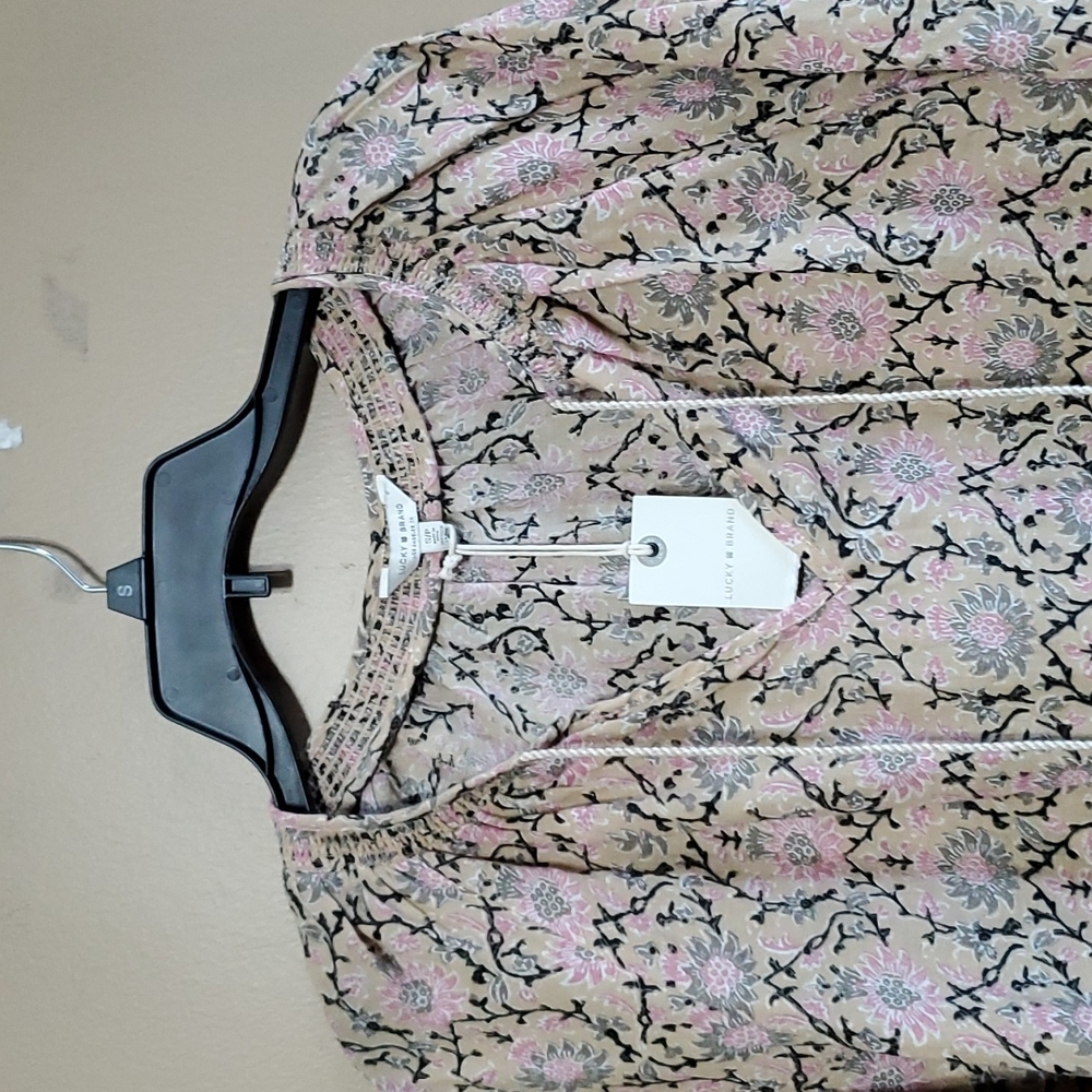 NWT Lucky Brand Boho Top - Picture 4 of 10